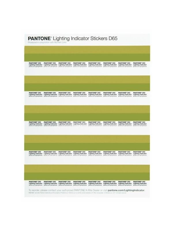 Lighting Indicator Stickers ®-LNDS-1PK-D65